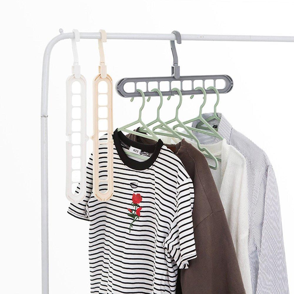 9 Hole Plastic Hanger Hanging Hook