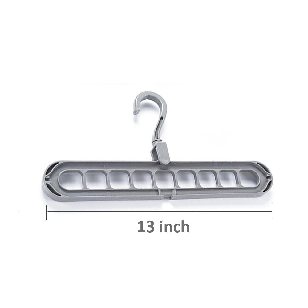 9 Hole Plastic Hanger Hanging Hook