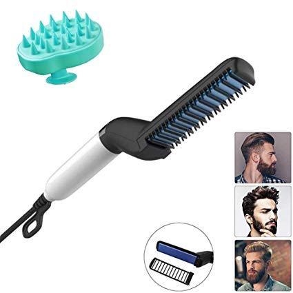 Men's Beard And Hair Curling Straightener