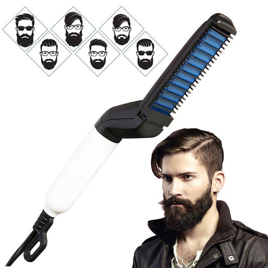 Men's Beard And Hair Curling Straightener