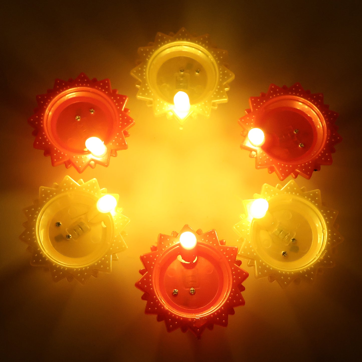 Water Sensor LED Diya Set