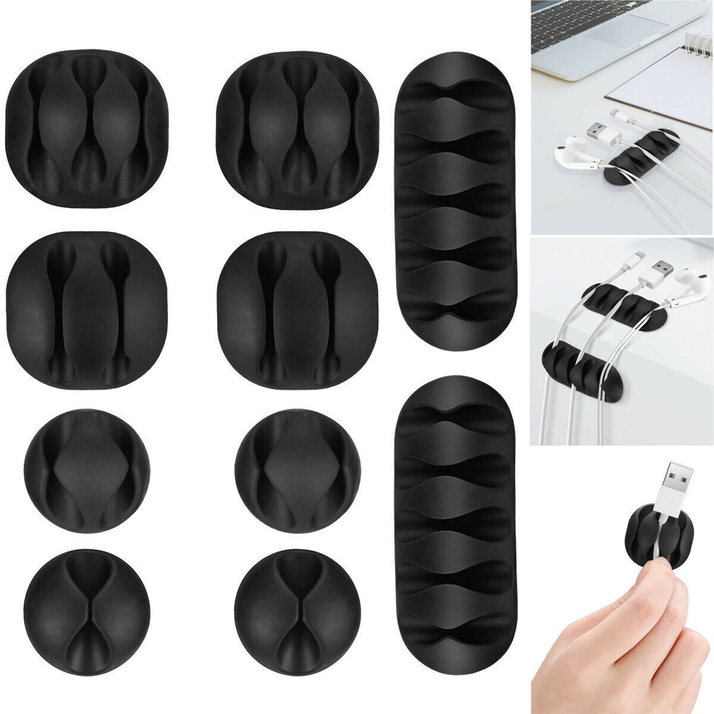 Cable Clips Multi Purpose Cable Organizer