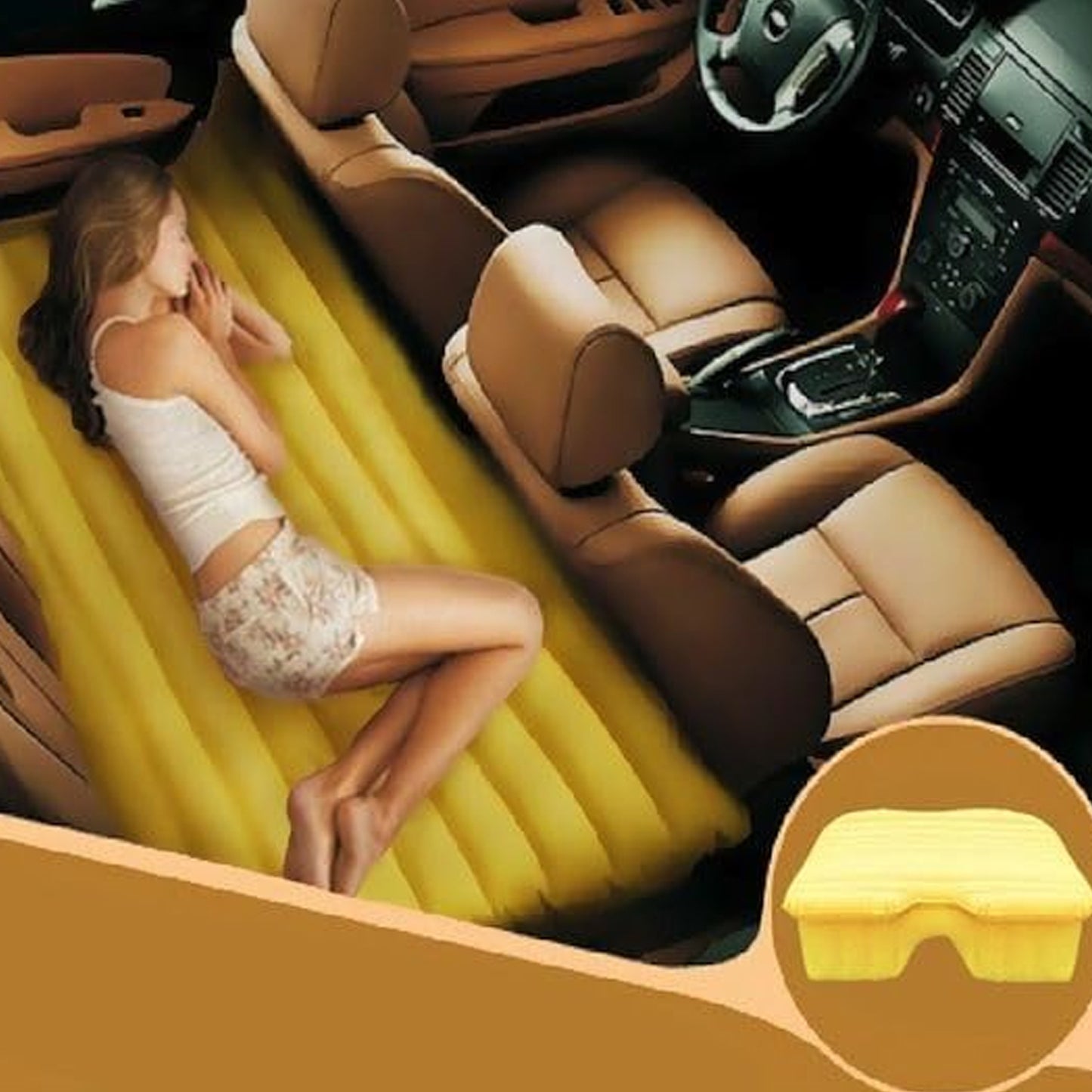Portable Inflatable Air Mattress Bed