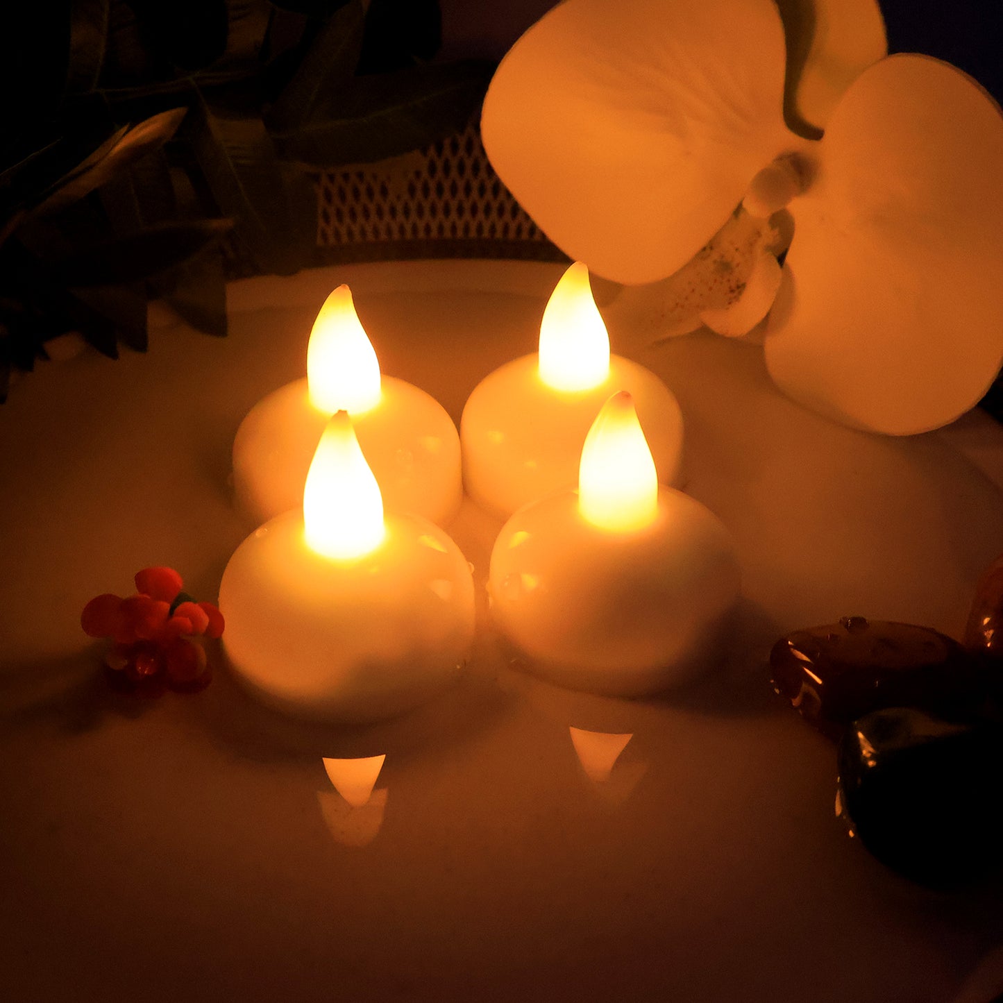 Floating Smokeless Candles