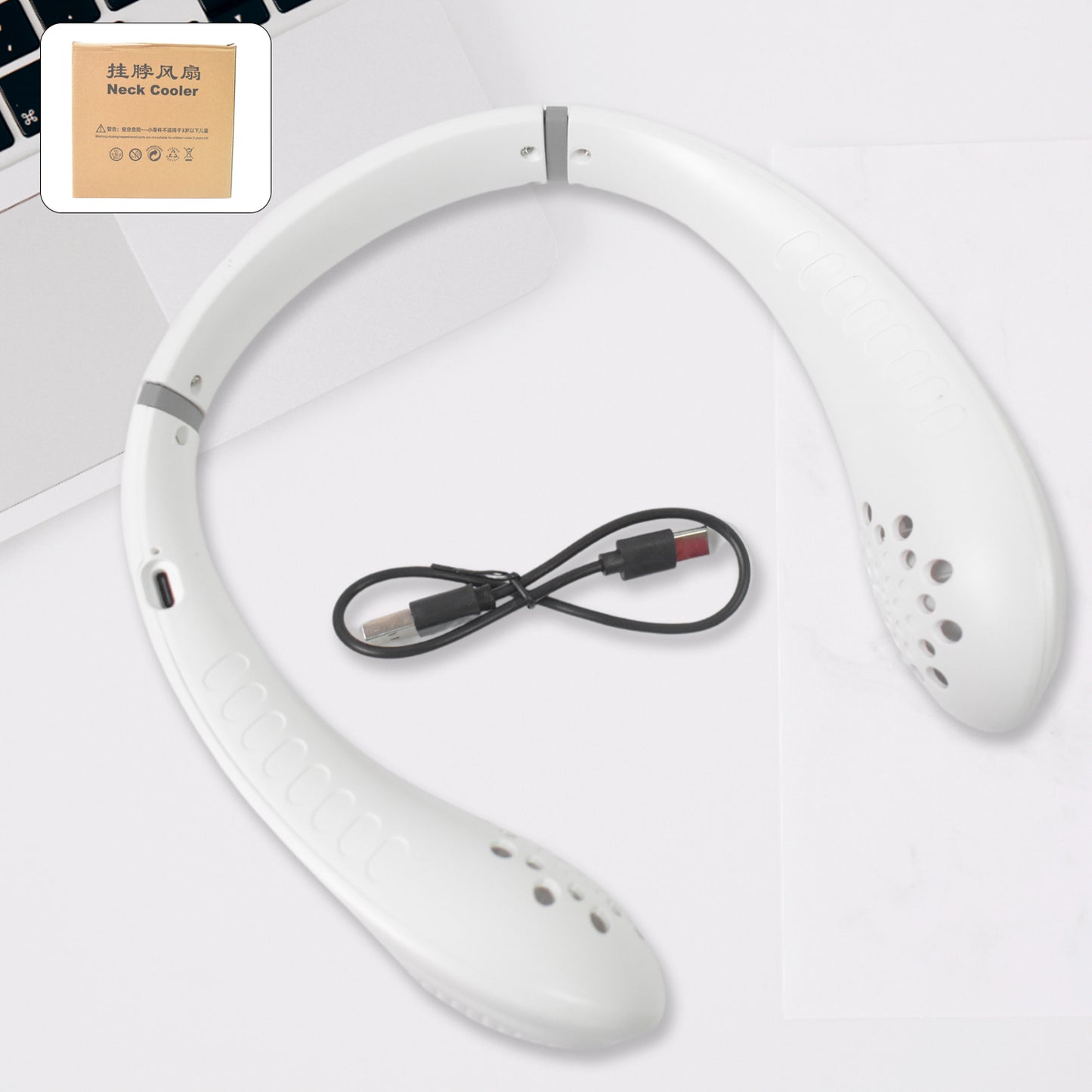 Portable Wearable Neck Fan