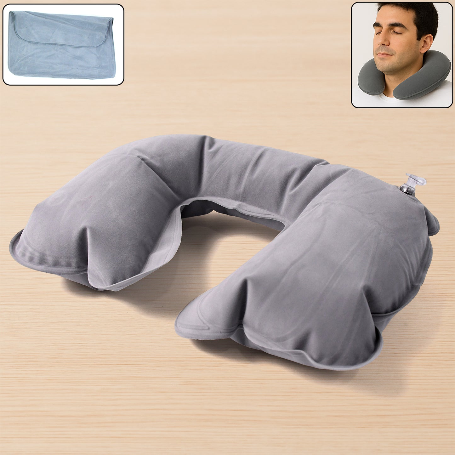 Inflatable Travel Pillow