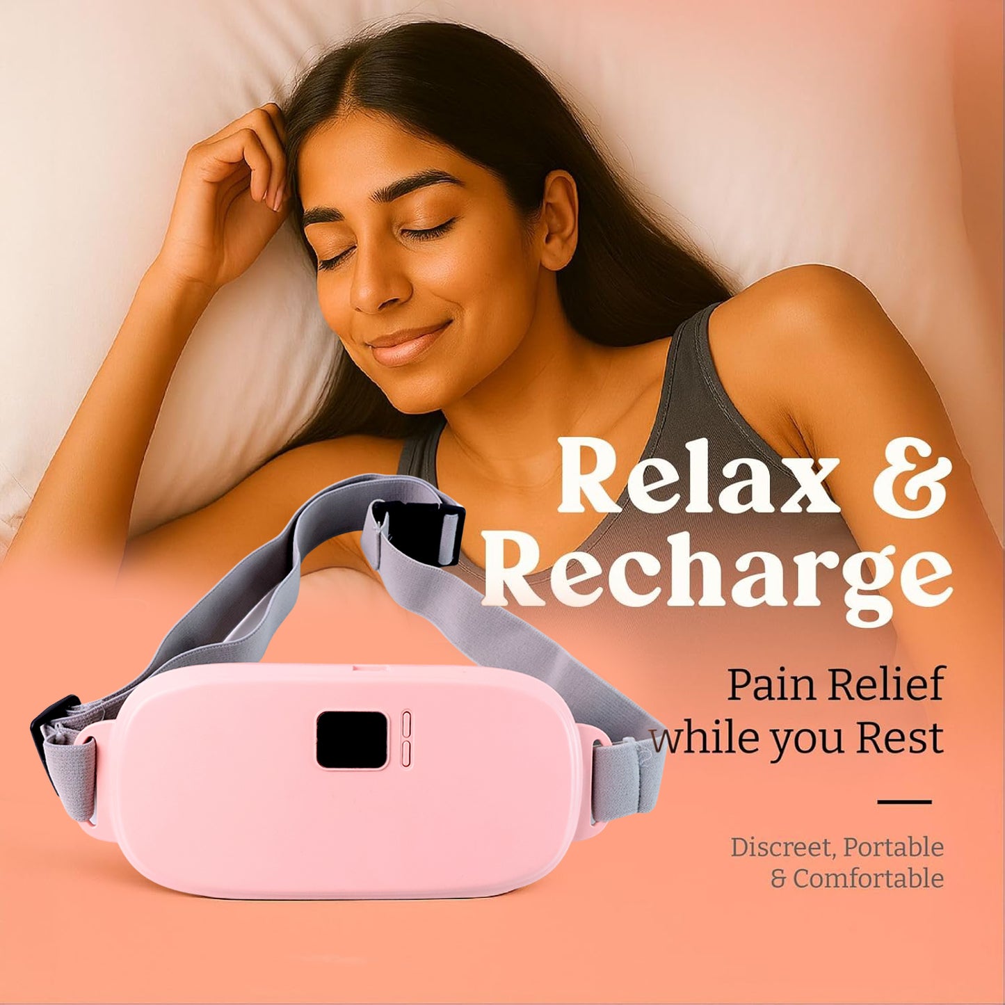 Rechargeable Smart Warm Belt for Cramps