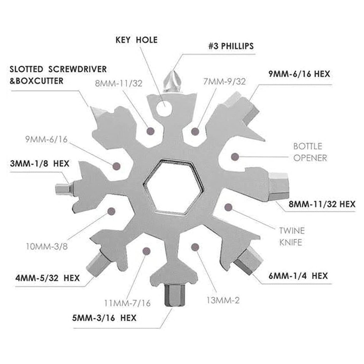Snowflake Multi-Purpose Tool