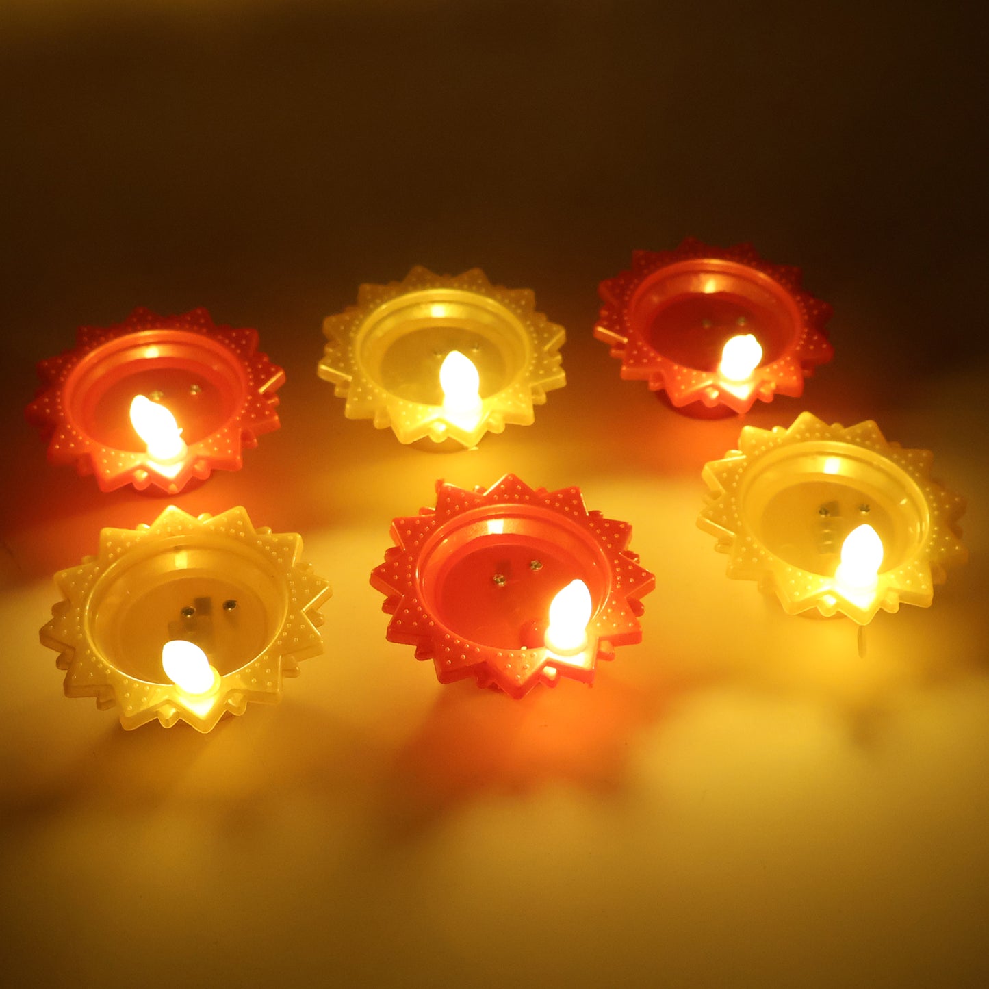 Water Sensor LED Diya Set