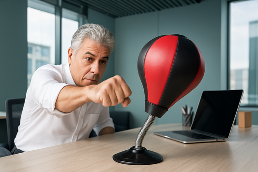 Inflatable Punching Bag With Air Pump