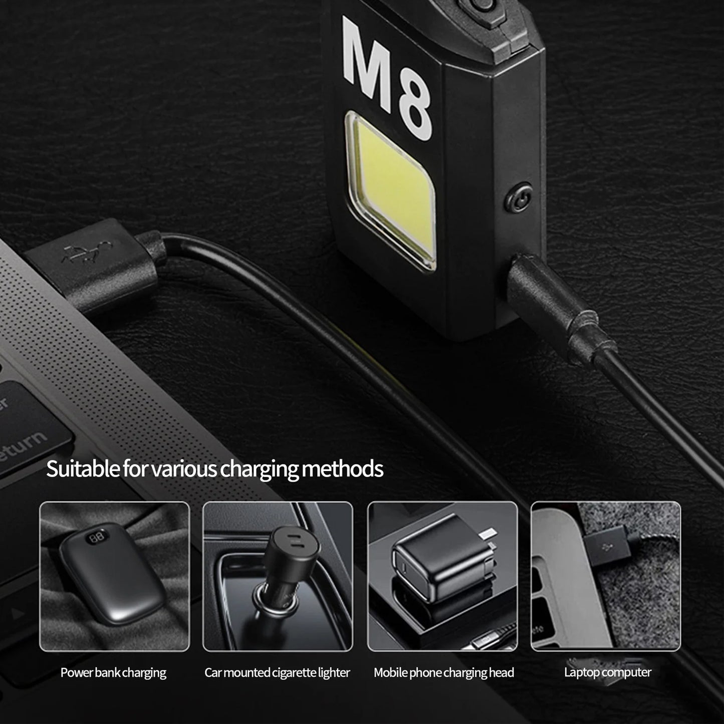 Multifunctional Portable Mini High Brightness Torch Lighter