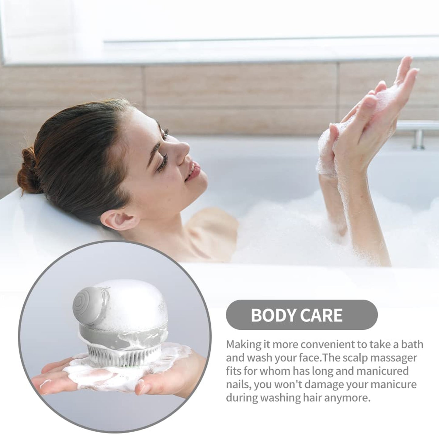 Scalp Massager Shampoo Brush