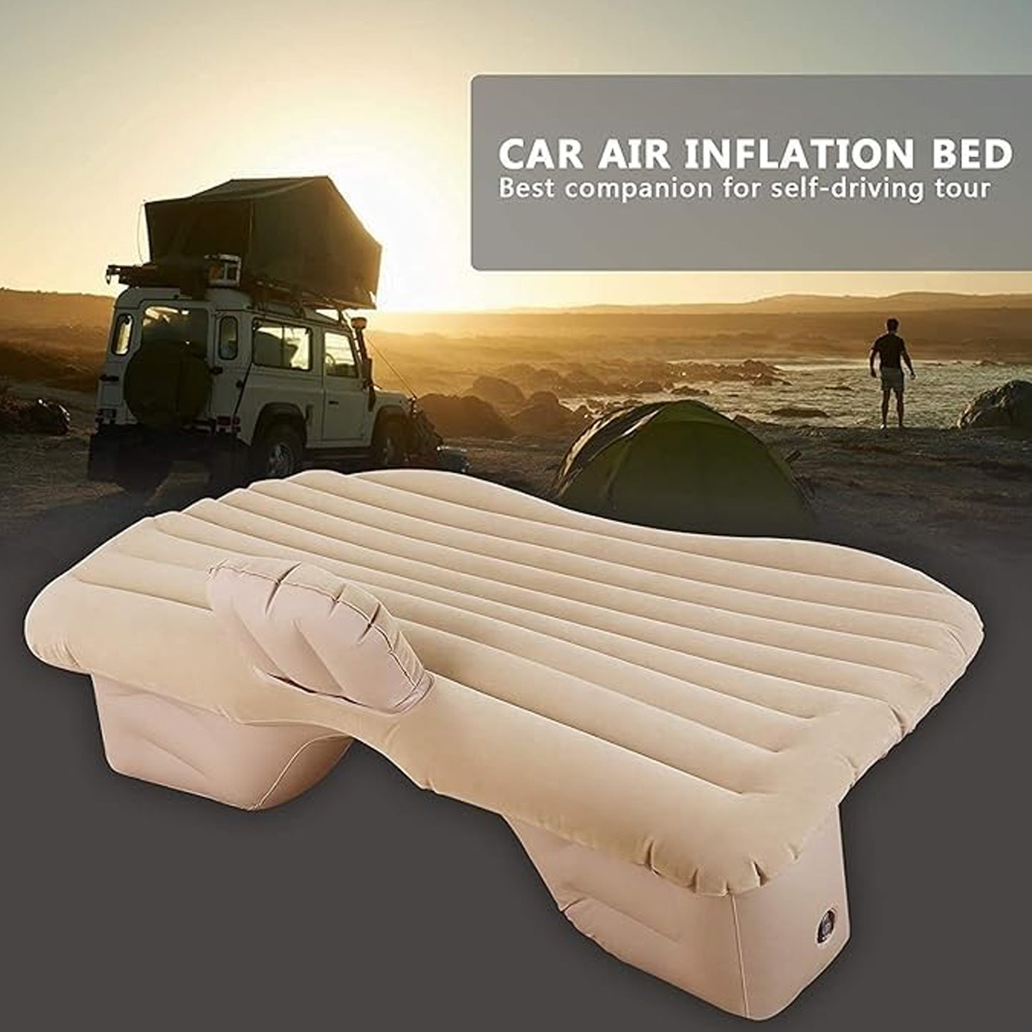 Portable Inflatable Air Mattress Bed