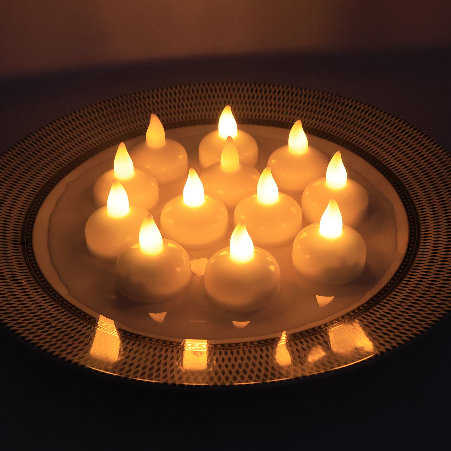 Floating Smokeless Candles