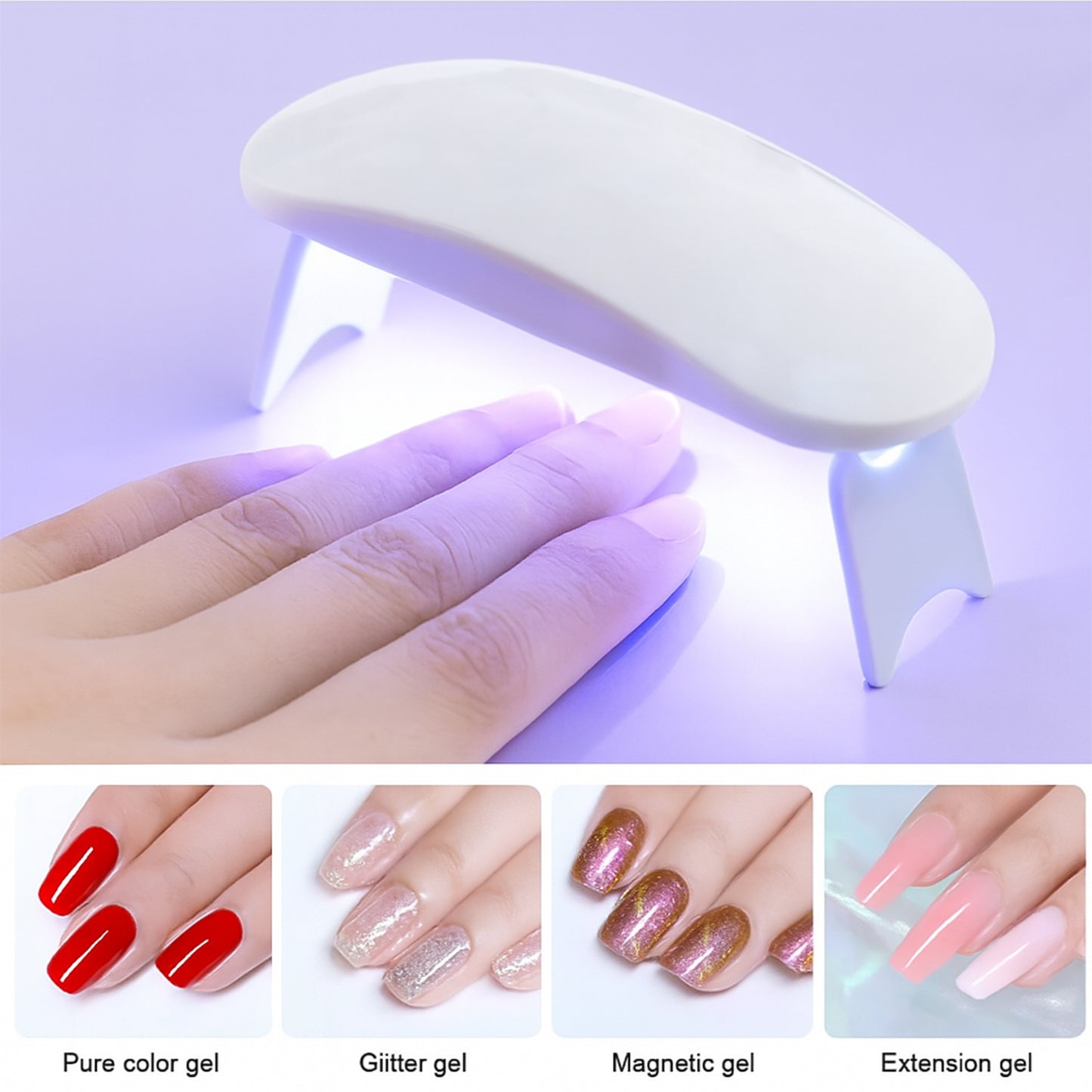 Portable UV Nail Lamp