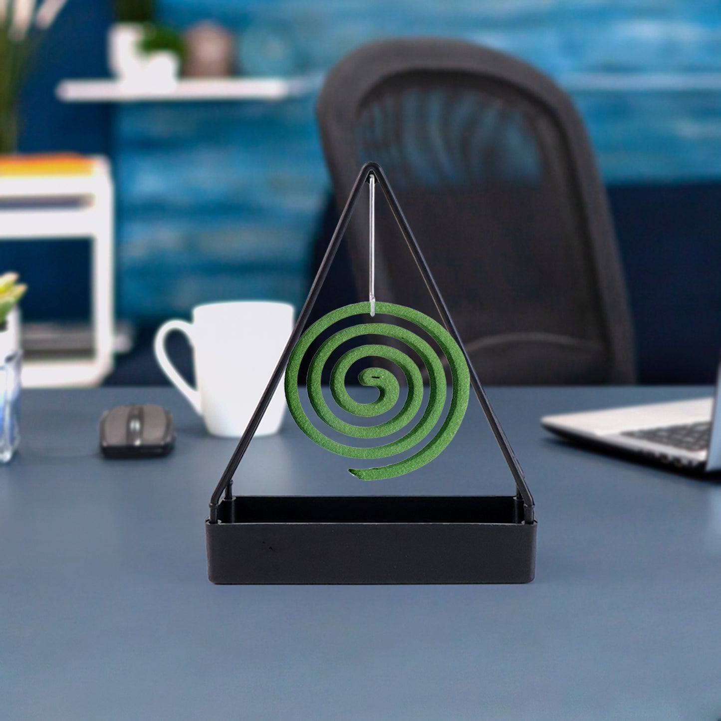 Compact Triangle Mosquito Coil Stand