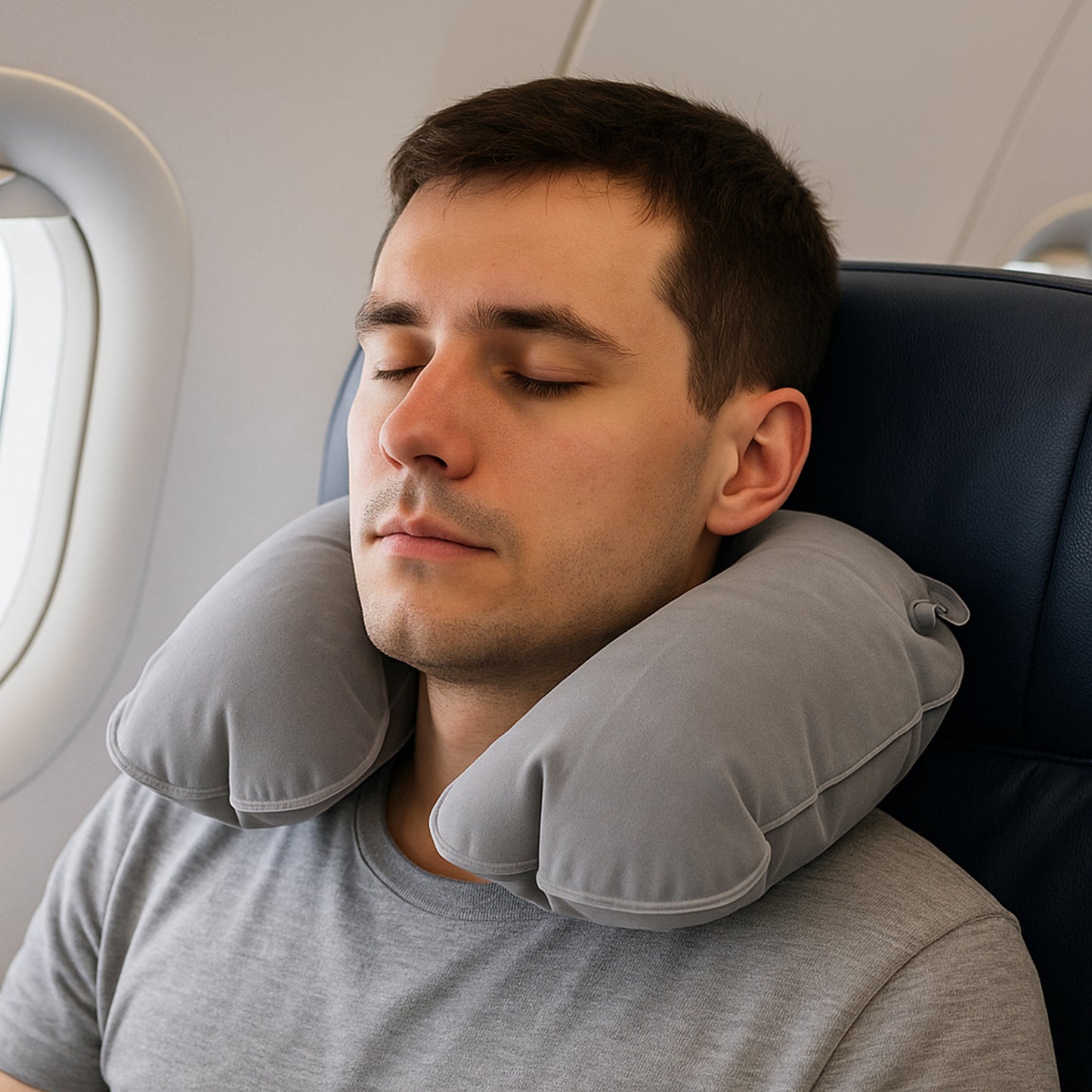 Inflatable Travel Pillow
