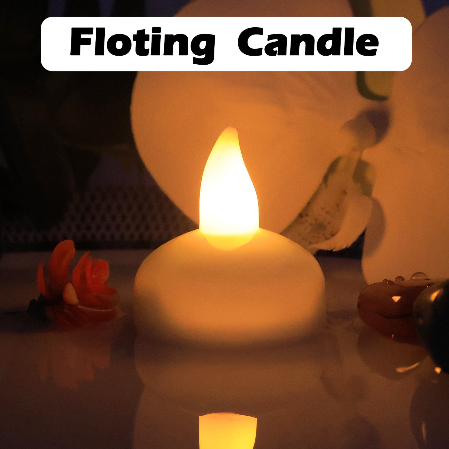 Floating Smokeless Candles