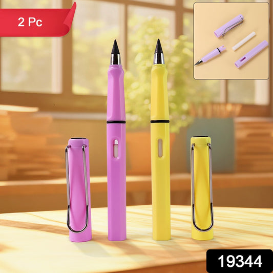 2-in-1 Everlasting Pencil Replaceable Head With Eraser (2 Pc)