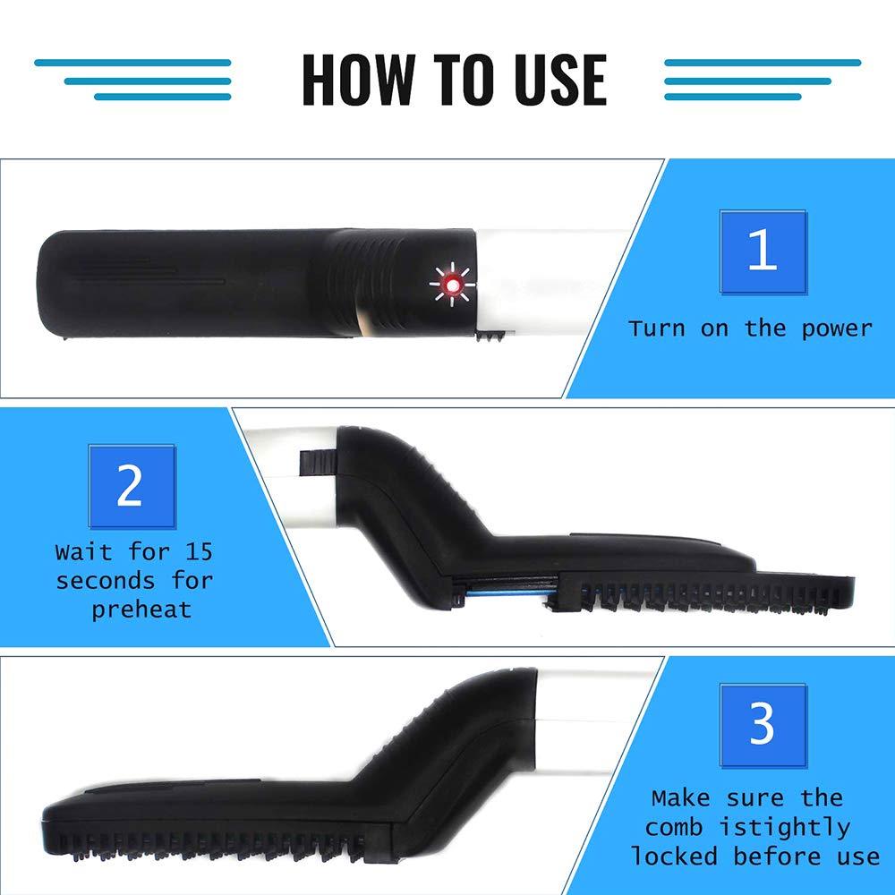 Men's Beard And Hair Curling Straightener