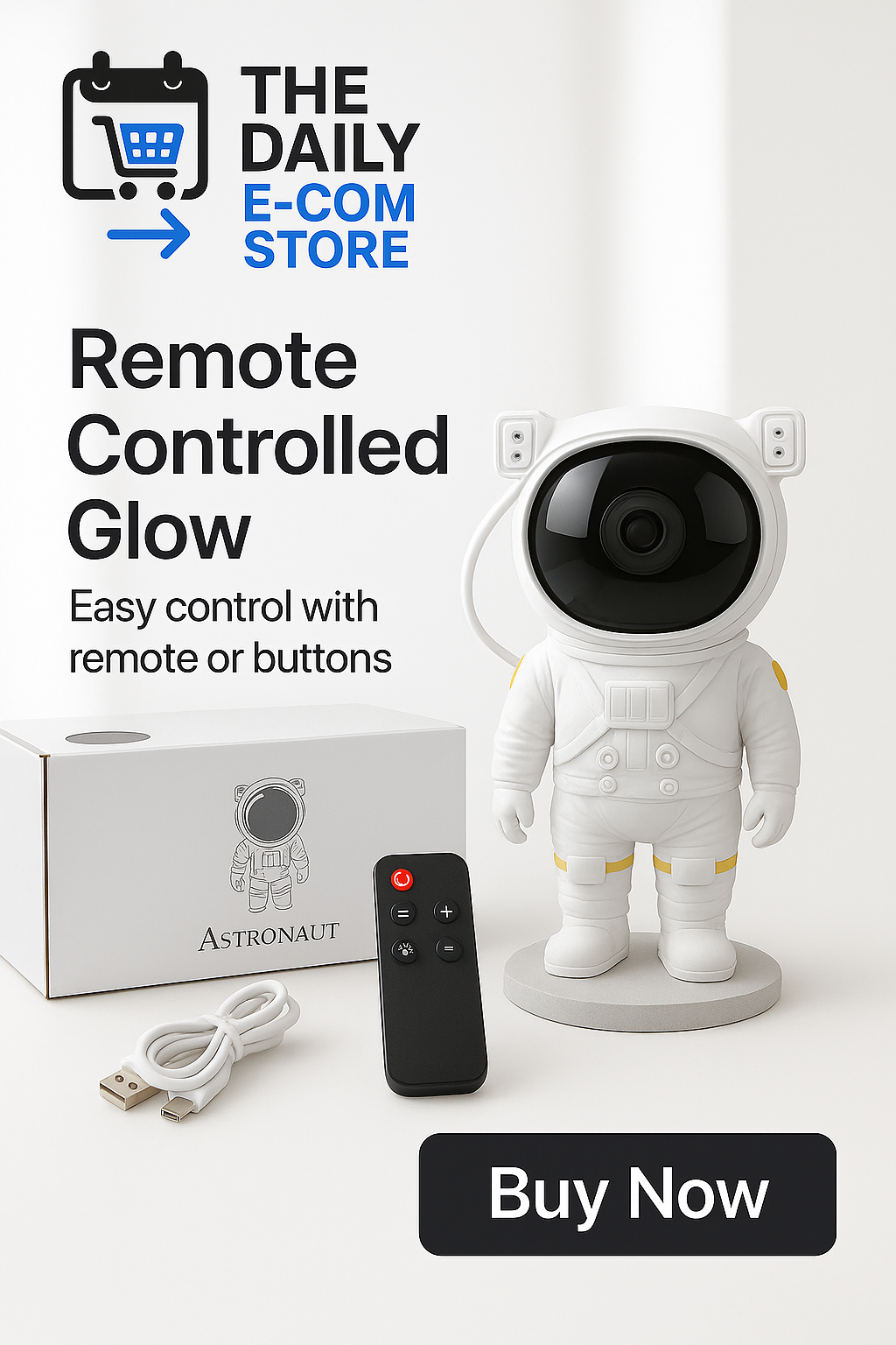 Astronaut Galaxy Projector Night Lamp