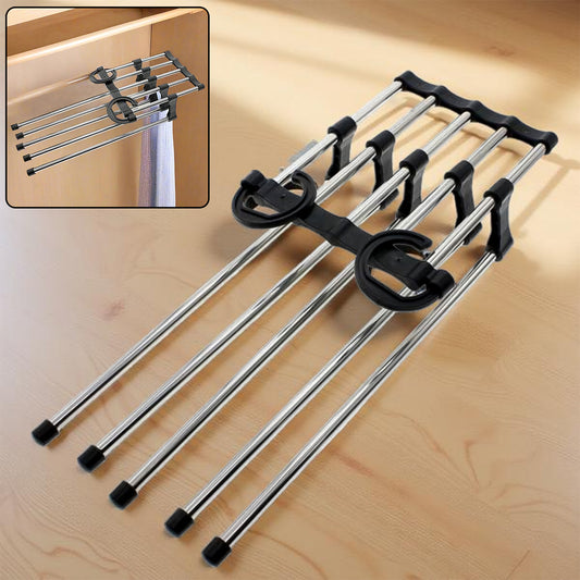 Adjustable Pants Hanger Organizer