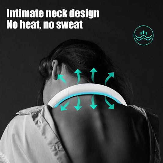 Portable Wearable Neck Fan