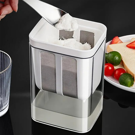 2 In 1 Multifunctional Yogurt Strainer With Storage Container  1100mL